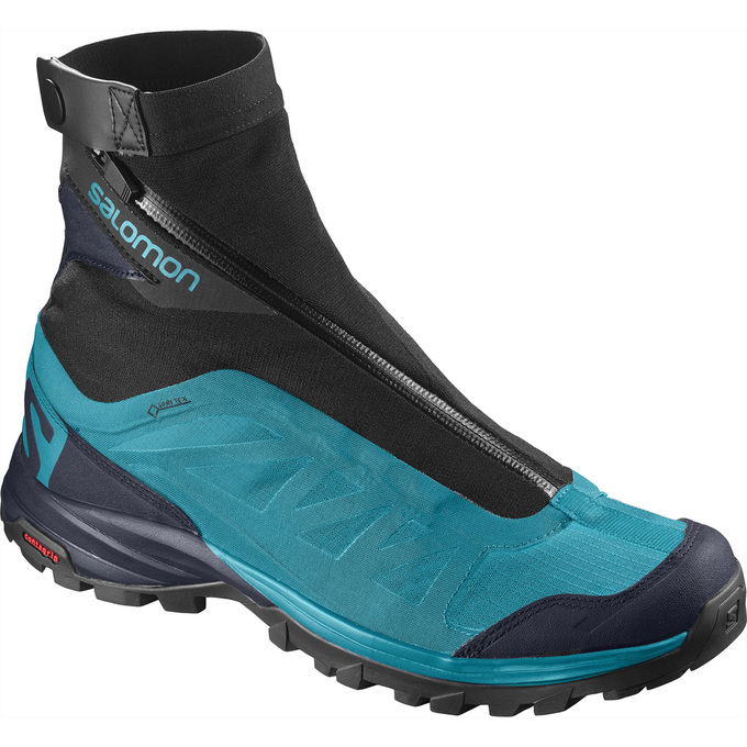 Salomon OUTPATH PRO GTX® W Zapatillas Trekking Mujer - Negras / Azules - Colombia (82760-NRDC)